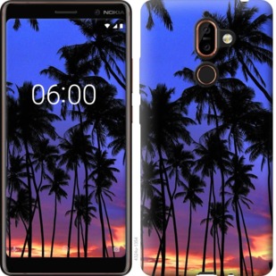 

Чехол Пальмы для Nokia 7 Plus 759387