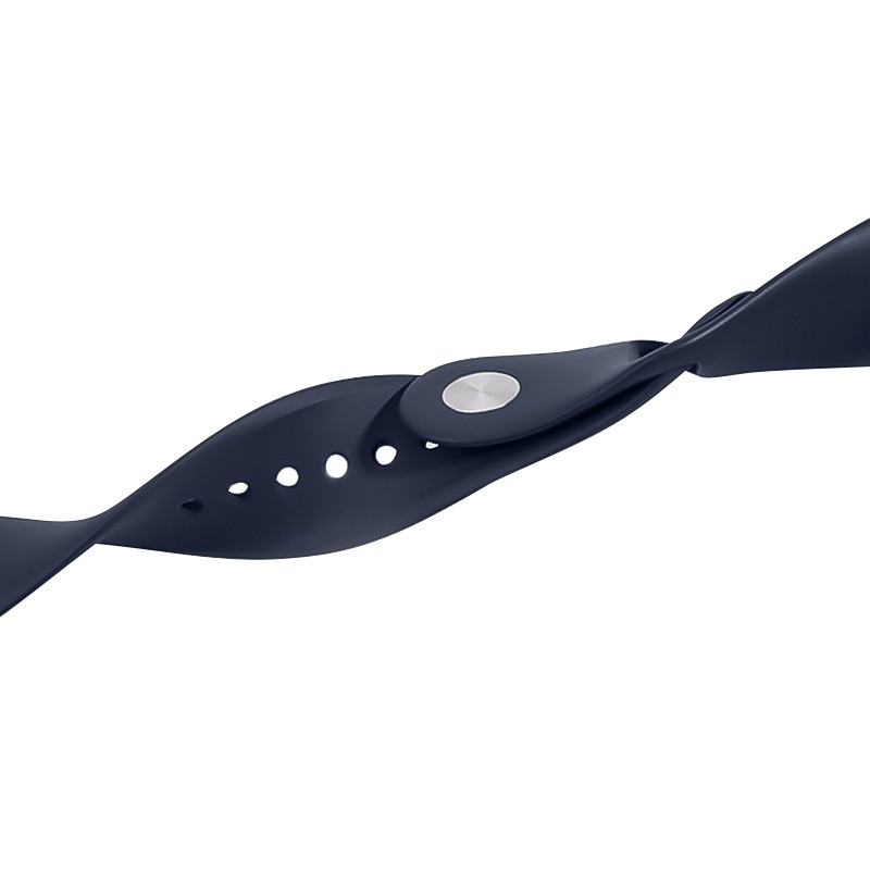 Фото Ремінець Hoco WA01 Flexible series Apple watch (42/44/45/49mm) (Deep Blue) на vchehle.ua