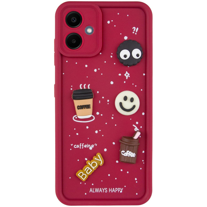 Фото Чехол TPU Toys Case для Samsung Galaxy A05 (Red / Always Happy) на vchehle.ua