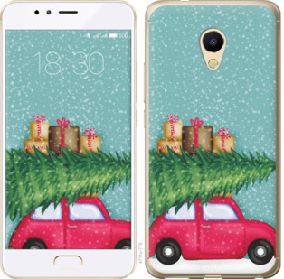 

Чохол Машина з подарунками на Meizu M5s 867592
