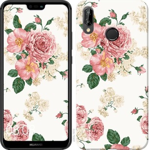 

Чехол цветочные обои v1 для Huawei P20 Lite 690764