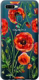 

Чохол Намальовані маки для Oppo A5s 1633937