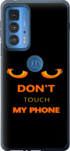 Чехол Don't touch the phone для Motorola Edge 20 Pro