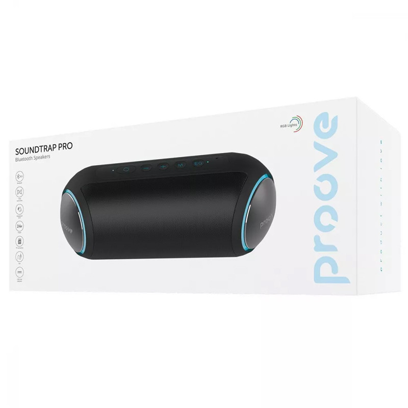 Фото Bluetooth Колонка Proove SoundTrap Pro 24W (Black) на vchehle.ua