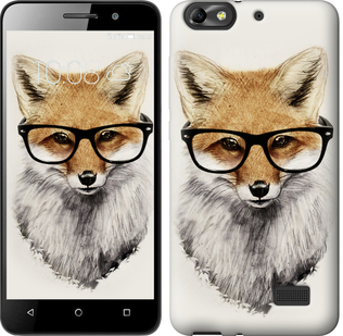 

Чехол Лис в очках для Huawei Honor 4C 634547