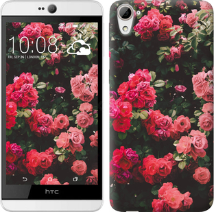 

Чехол Куст с розами для HTC Desire 826 dual sim 639193