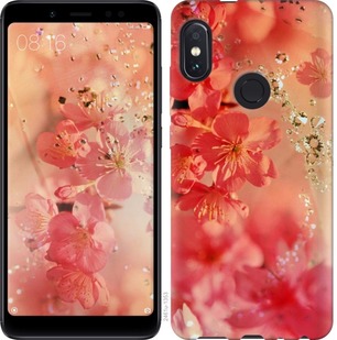 

Чохол Рожеві квіти на Xiaomi Redmi Note 6 Pro 673267