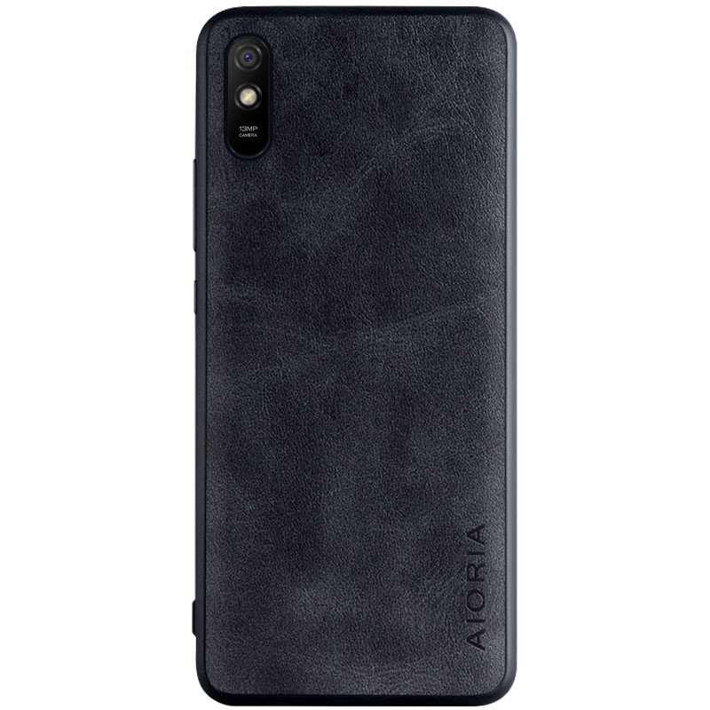 

Шкіряний чохол AIORIA Vintage на Xiaomi Redmi 9A (Чорний) 1054532