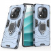 Фото Ударопрочный чехол Transformer Ring for Magnet для Xiaomi Redmi Note 14 Pro 5G (Серый / Metal slate) на vchehle.ua