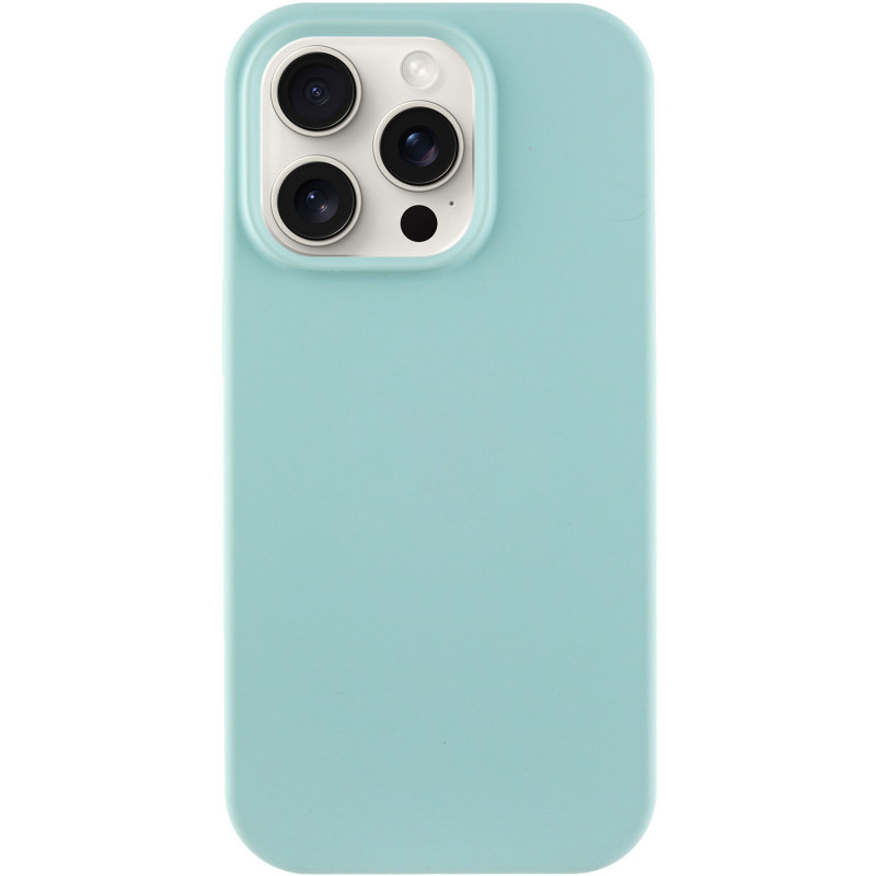 Чохол Silicone Case Full Protective (AA) NO LOGO на Apple iPhone 16 Pro Max (6.9") (Бірюзовий / Beryl)