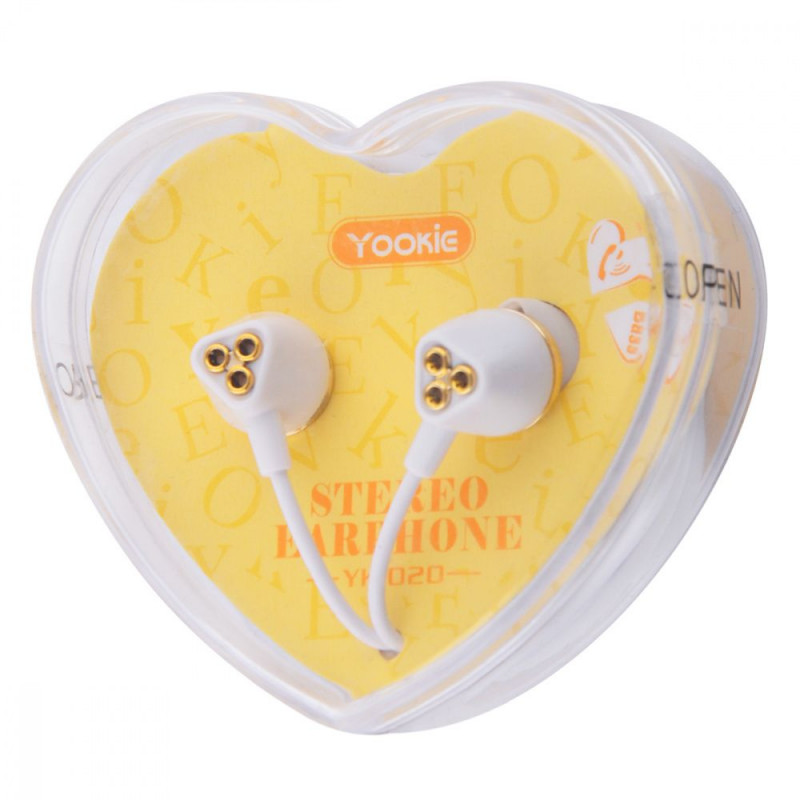 

Навушники Yookie YK1020 (Білий) 880130