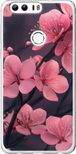 Чехол Пурпурная сакура для Huawei Honor 8