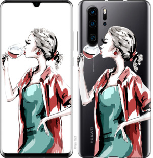 

Чехол Девушка с бокалом для Oppo Reno 3 916410