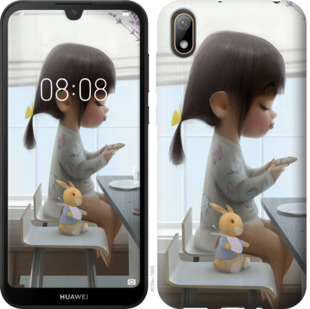 

Чохол Мила дівчинка з зайчиком на Huawei Y5 2019 710295