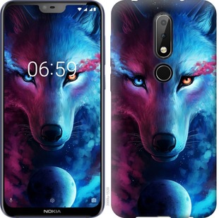

Чохол Арт-вовк на Nokia 6.1 Plus 687534