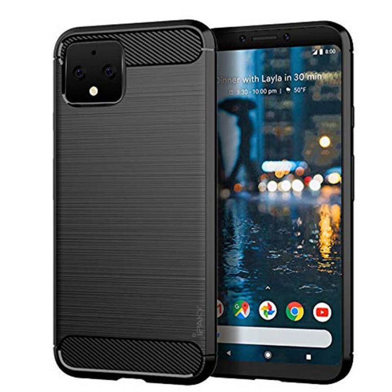 

TPU чехол iPaky Slim Series для Google Pixel 4 (Черный) 858409