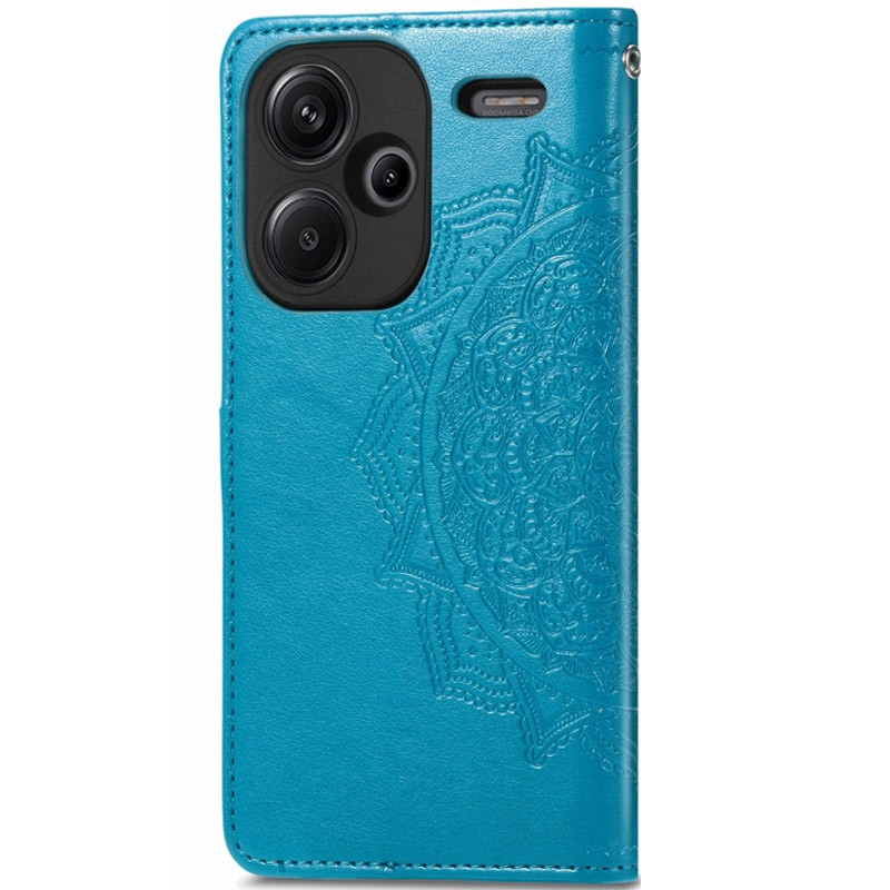 Фото Кожаный чехол (книжка) Art Case с визитницей для Xiaomi Redmi Note 13 Pro+ (Синий) на vchehle.ua