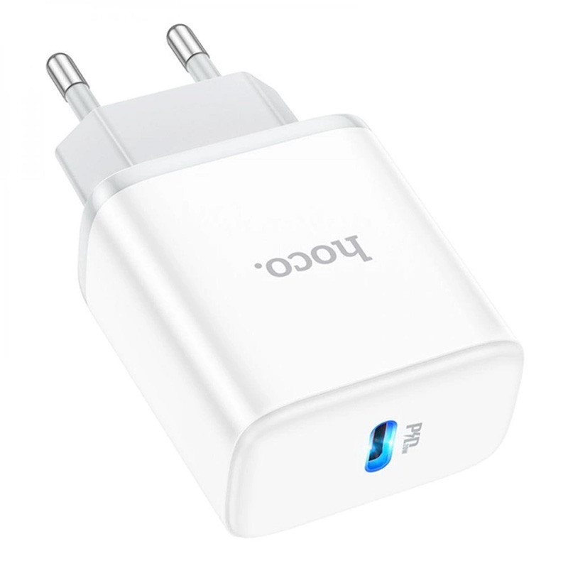 Фото СЗУ Hoco C104A PD20W (1USB-C) (White) в магазине vchehle.ua