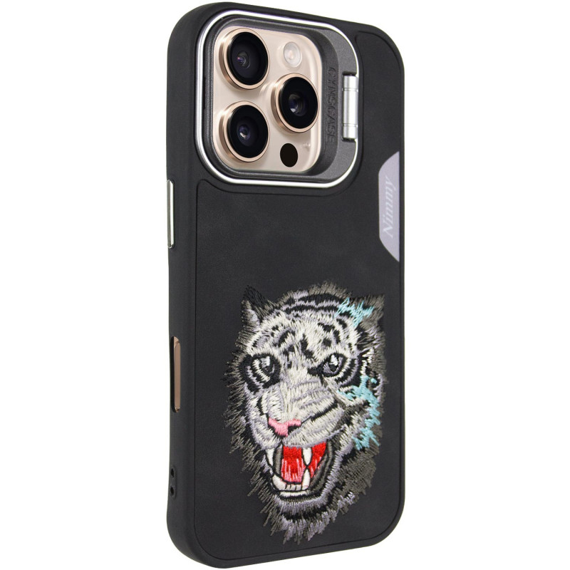 TPU+PC чехол Friends для Apple iPhone 16 Pro Max (6.9") (Black Tiger)