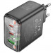 СЗУ Hoco CS44A Smart PD65W (1USB-A/2С) (Black) в магазине vchehle.ua