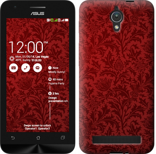 

Чохол Чохол цвета бордо для Asus ZenFone C ZC451CG 650163