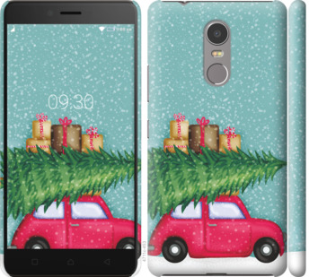 

Чехол Машина с подарками для Lenovo K6 Note 867465