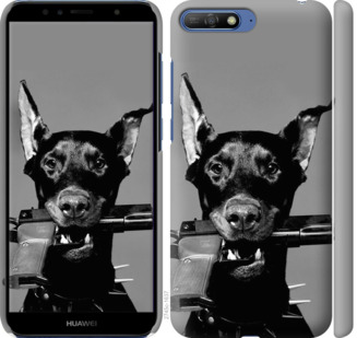 

Чехол Доберман для Huawei Honor 9 778233