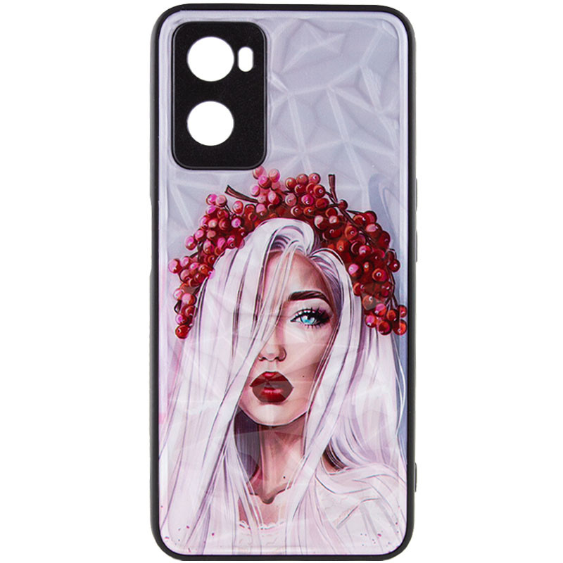 Фото TPU+PC чехол Prisma Ladies для Oppo A57s / A77s (Ukrainian Girl) на vchehle.ua