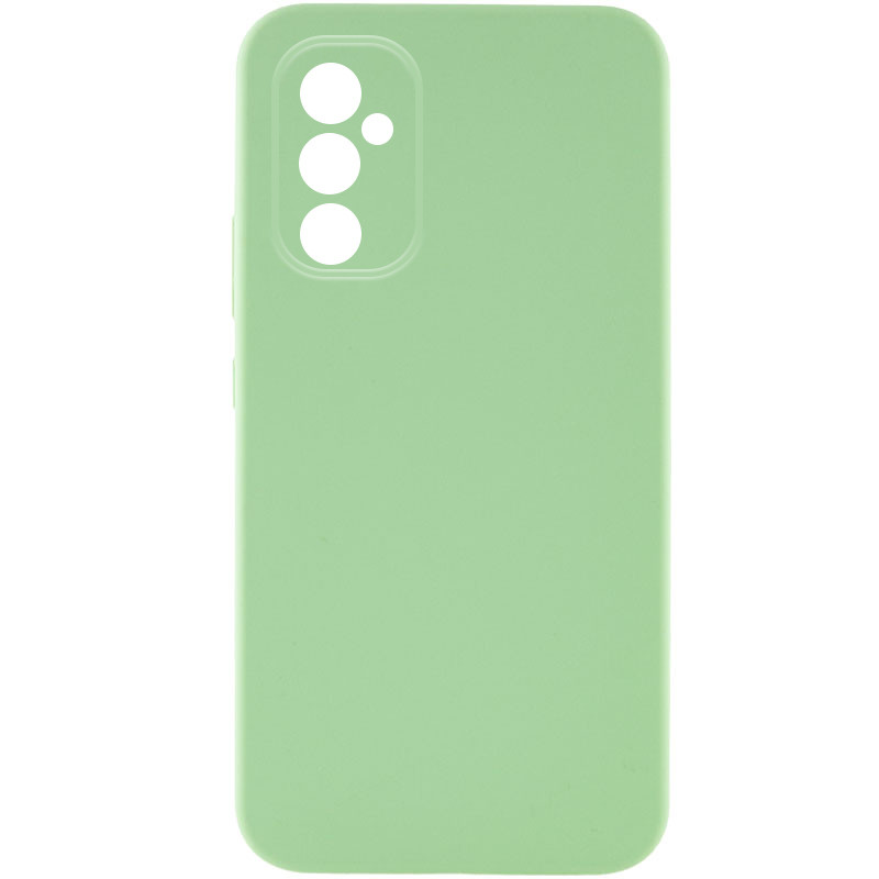 Чехол Silicone Cover Lakshmi Full Camera (AA) для Samsung Galaxy A36 5G (Ментоловый / Mint)