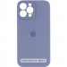 Чехол Silicone Case Full Camera Protective (AA) для Apple iPhone 16 (6.1") (Серый / Lavender Gray)