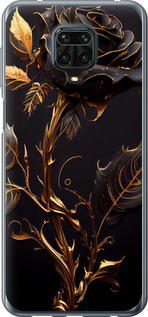 Чехол Роза 3 для Xiaomi Redmi Note 9 Pro