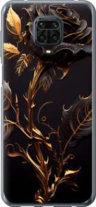 Чехол Роза 3 для Xiaomi Redmi Note 9 Pro Max