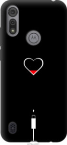 Чехол Подзарядка сердца для Motorola E6s