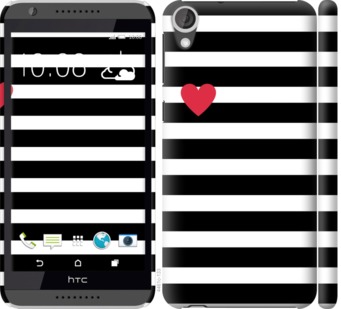 

Чохол Чорно-білі смуги на HTC Desire 820 751790