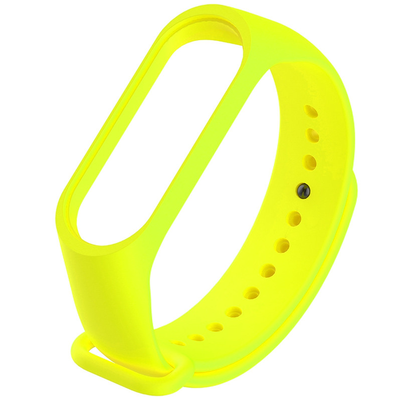 

Силіконовий ремінець на Xiaomi Mi Band 3/4 (Жовтий / Neon Yellow) 926408