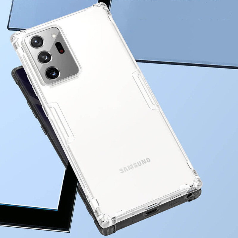 TPU чохол Nillkin Nature Series на Samsung Galaxy Note 20 Ultra (Прозорий (прозорий)) в магазині vchehle.ua