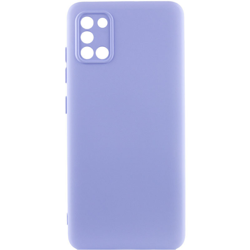 Чохол Silicone Cover Lakshmi Full Camera (A) на Samsung Galaxy A31 (Бузковий / Dasheen)