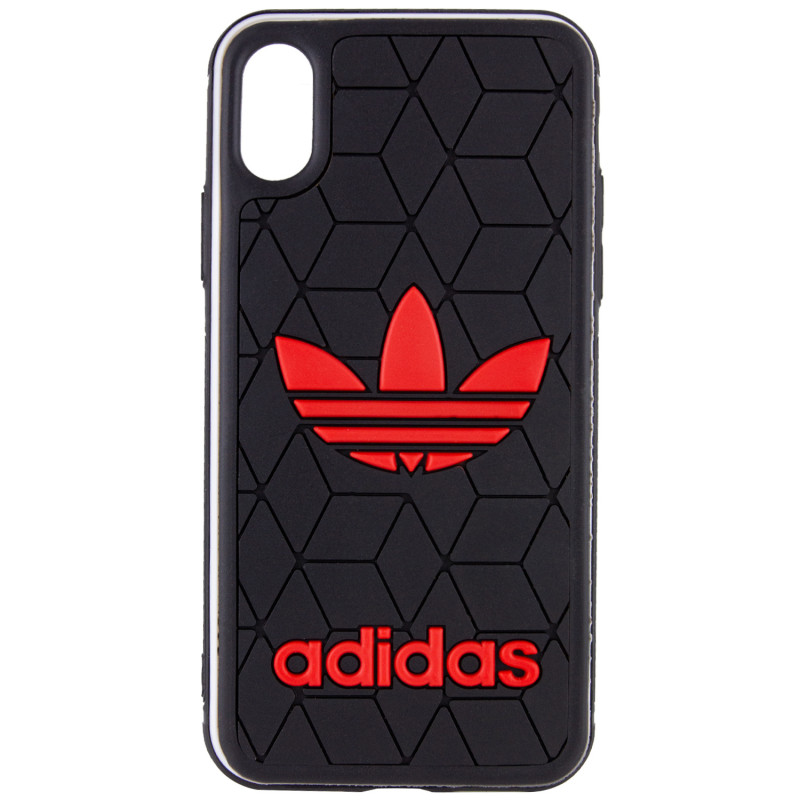 

TPU Чохол Sneakers для iPhone X (5.8") (Чорний / Adidas) 789973