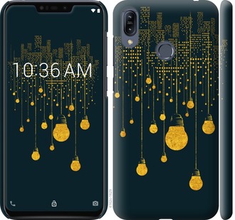 

Чехол Иллюстрация ночного города для Asus Zenfone Max M2 ZB633KL 698449
