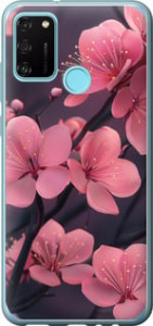 Чохол Пурпурна сакура на Huawei Honor 9A