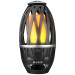 Ліхтар акумуляторний S-link SL-F807 34 LED 1200mAh USB Rechargeable Flame Effect Decorative (Чорний)