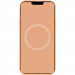 Уценка Чехол Silicone case (AAA) full with Magsafe and Animation для Apple iPhone 12 Pro Max (6.7") (Дефект упаковки / Оранжевый / Cantaloupe) в магазине vchehle.ua