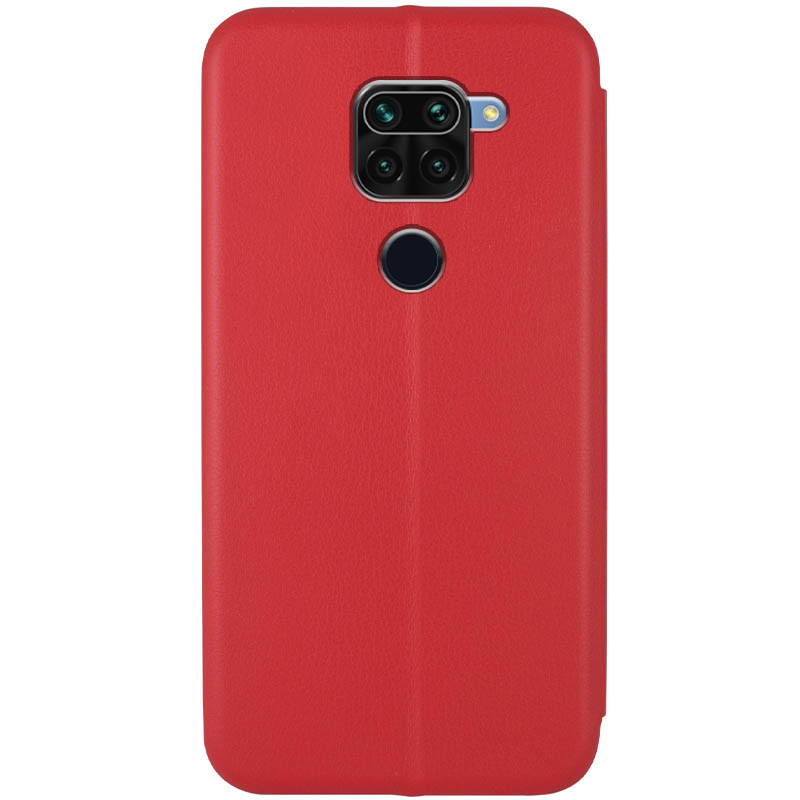 Фото Шкіряний чохол-книжка Classy на Xiaomi Redmi Note 9 / Redmi 10X (Червоний) на vchehle.ua