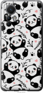 Чехол Панды для Xiaomi 12 Lite