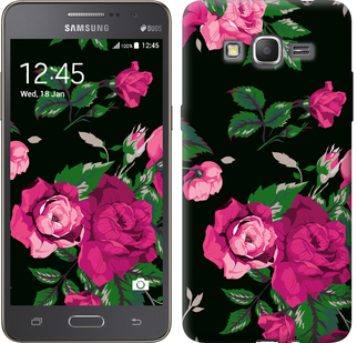 

Чохол Троянди на чорному тлі на Samsung Galaxy Grand Prime G530H 546846