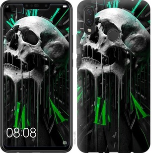 Чехол Череп-часы для Huawei Honor Play 671780