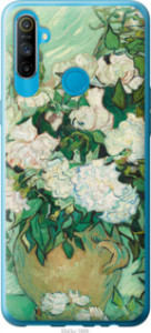 Чехол Винсент Ван Гог. Ваза с розами для Realme C3