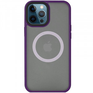 TPU+PC чохол Metal Buttons with Magnetic Safe на Apple iPhone 13 Pro (6.1")