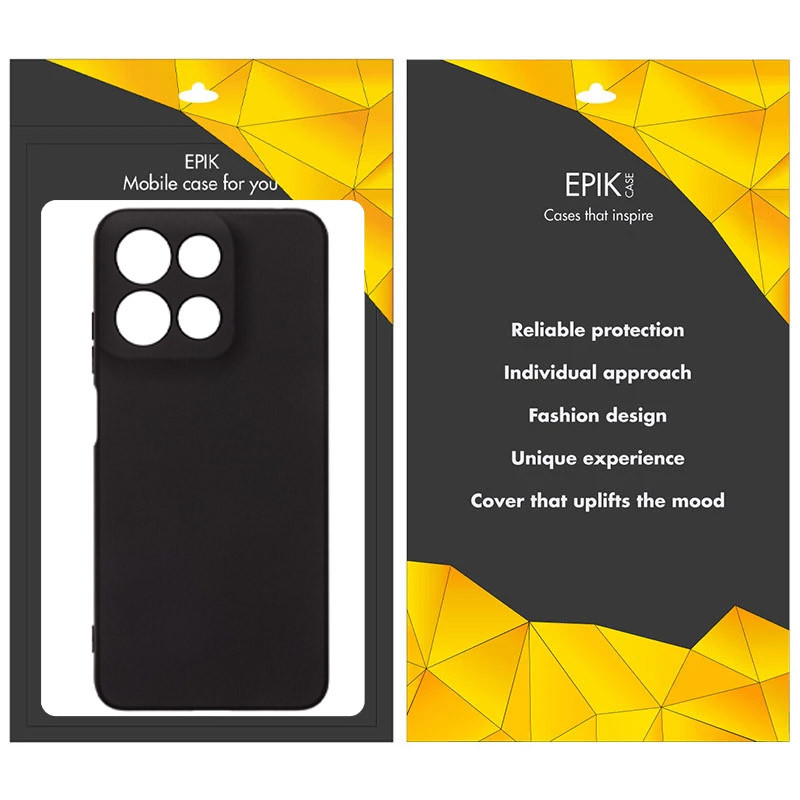 Фото Чехол TPU Epik Black Full Camera для Motorola Moto G15 4G (Черный) на vchehle.ua