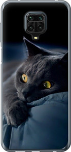 Чехол Дымчатый кот для Xiaomi Redmi Note 9 Pro Max